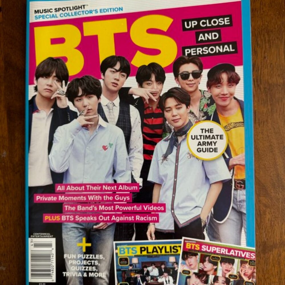 BTS Up Close And Personal Magazine